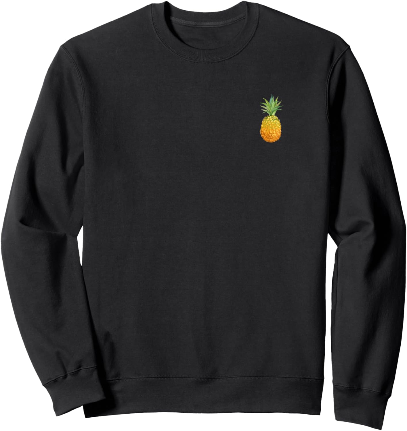 

Ананас, толстовка с ананасом Pineapple Fruit Pineapple Summer Apparel, черный