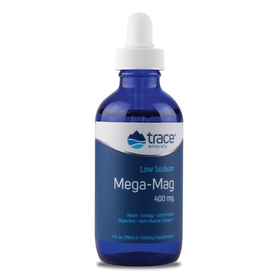 

Trace Minerals Research, Mega-Mag 400 мг - 118 мл