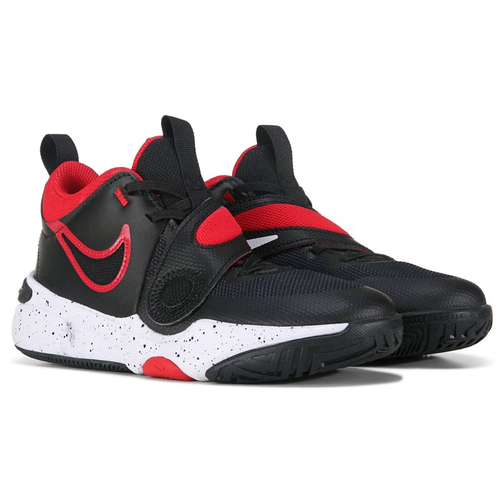 

Баскетбольные кроссовки Hustle 11 big kid Nike, черный