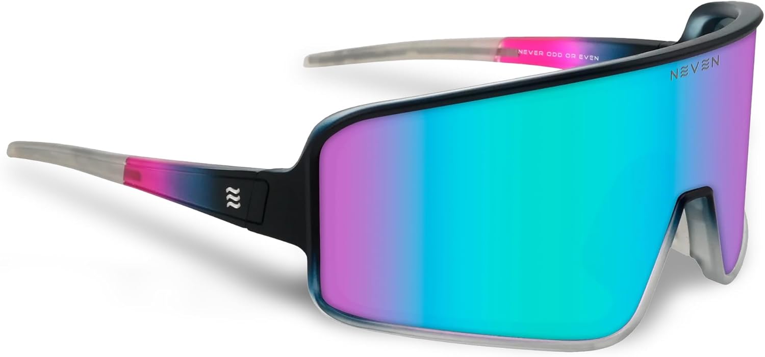 

Поляризованные солнцезащитные очки NEVEN 23 для мужчин - защита от УФ-излучения, обтекаемая форма - стильные спортивные солнцезащитные очки для спортсменов и тренеров, G.o.a.t