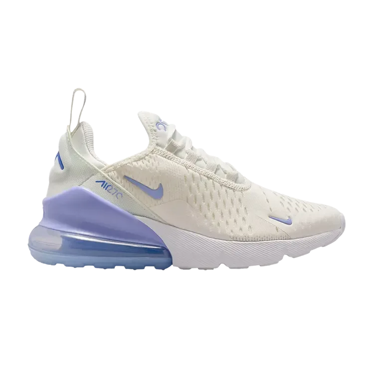 Кроссовки Nike Air Max 270 GS 'Sail Sapphire', кремовый