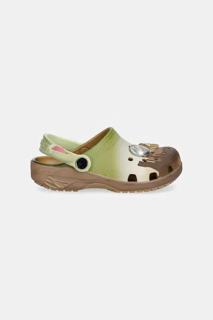 Шлепанцы детские Star Wars Grog u Crocs, зеленый — фото 3
