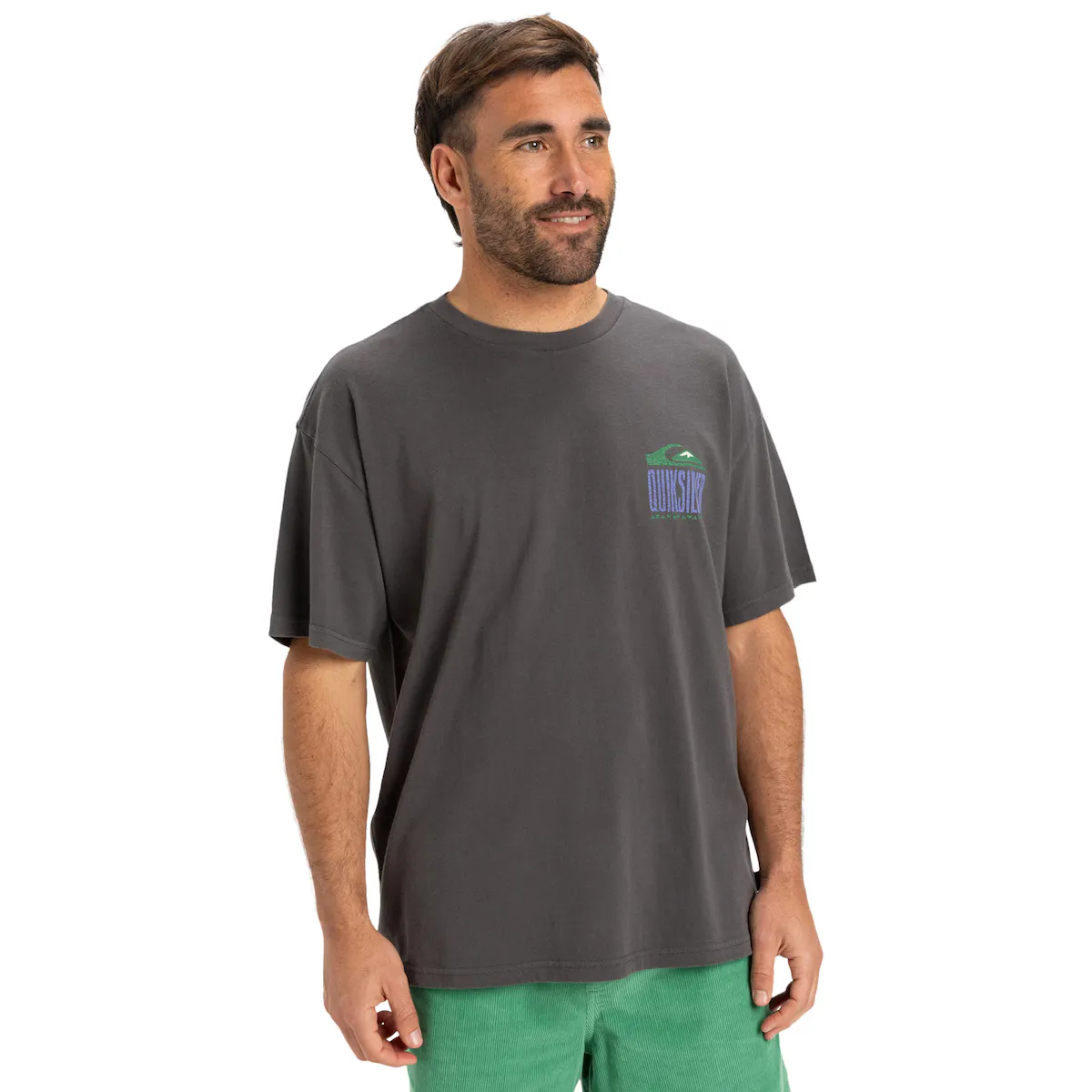 

Мужская футболка Quiksilver Gh Qs World Force, черный