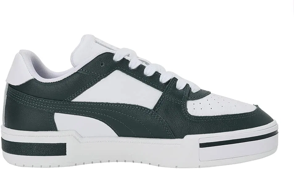 Кроссовки Puma Basket Classic из лакированной кожи, Puma White Green Gables — фото 3