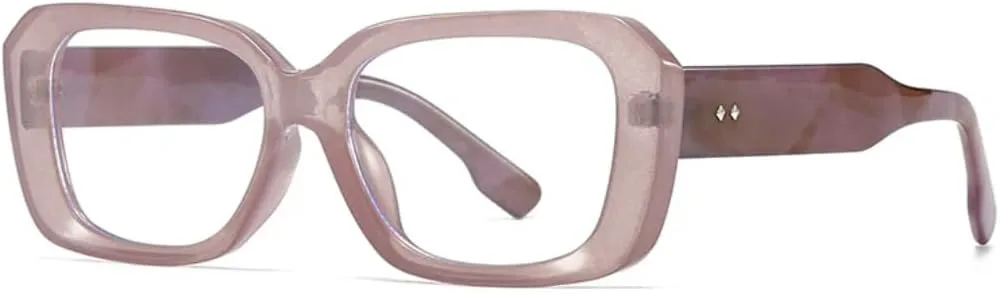 

Солнцезащитные очки Polygon для женщин и мужчин, ретро, ​​конфетные цвета, прозрачный градиент, защита от УФ-излучения UV400, заклепки UATXTAU, Purple Clear