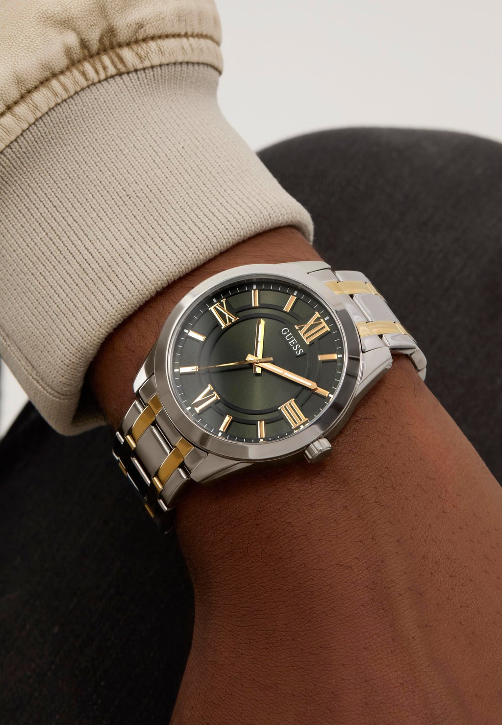 

Часы ELLIOT Guess, серебристый