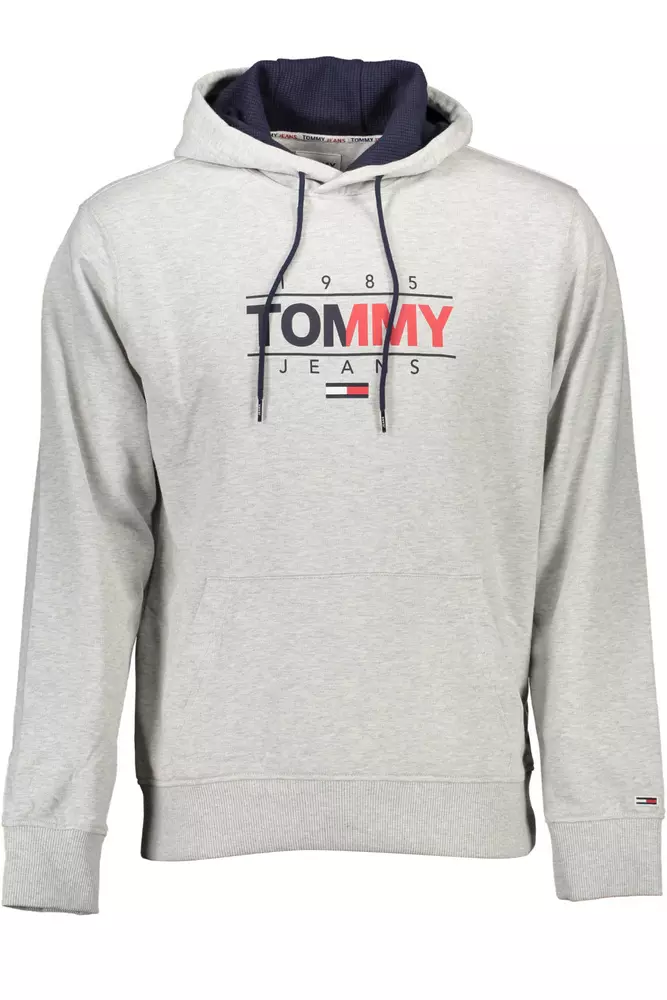 

Серый хлопковый мужской свитер Tommy Hilfiger