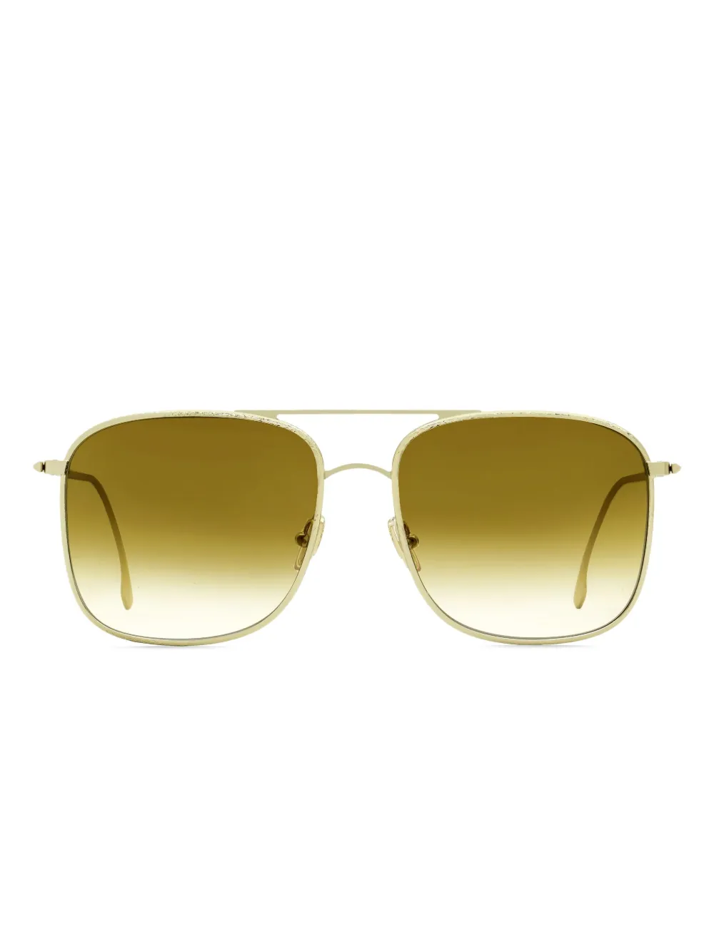 

Солнцезащитные очки VB 202S в квадратной оправе Victoria Beckham Eyewear, золотой
