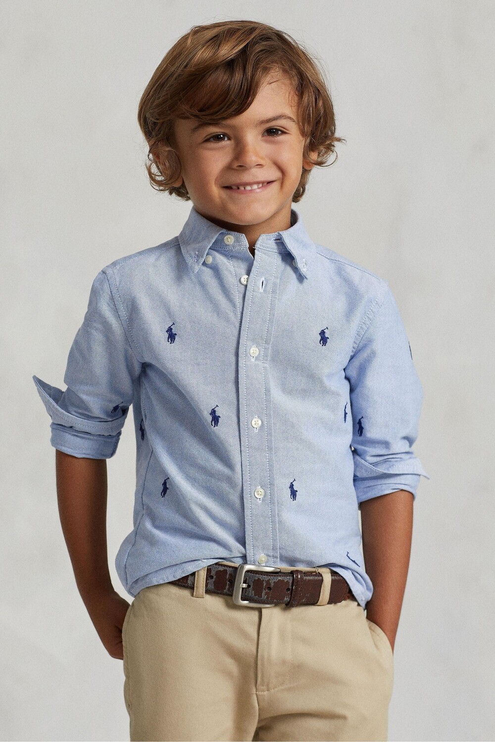 

Рубашка поло Polo Ralph Lauren, синий