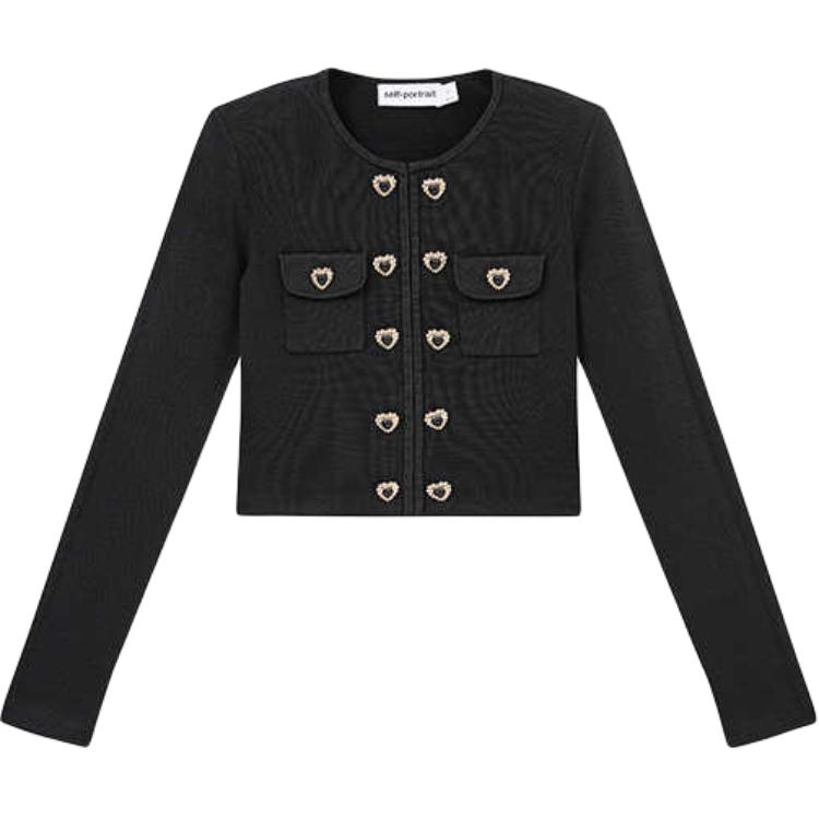 

Self-portrait Женская классическая черная куртка Self portrait, Classic Black