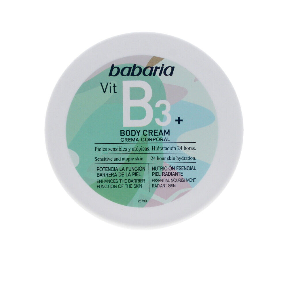 

Увлажняющий крем для тела Vitamin B3+ Crema Corporal Babaria, 400 мл