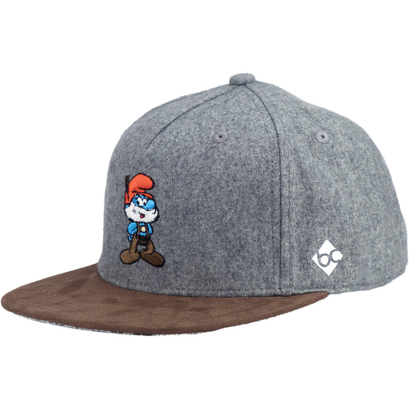 

Кепка Папы Смурфа Bavarian Caps, серый