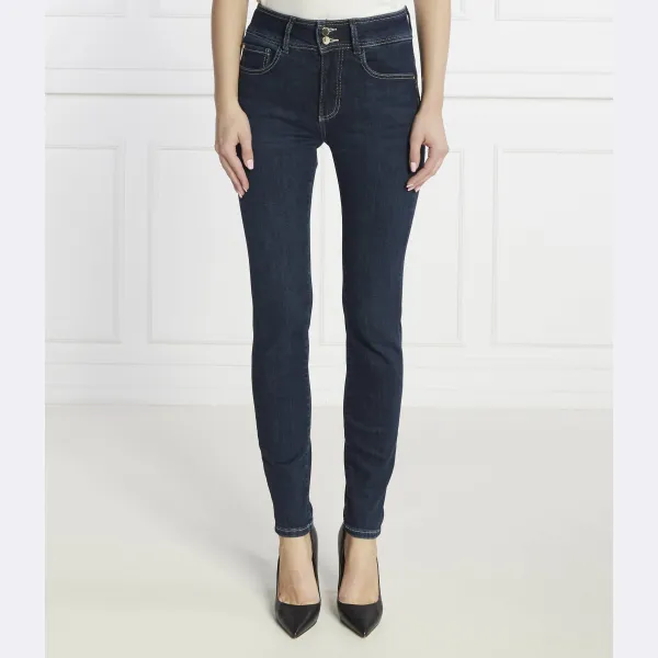 

Придайте форму джинсам скинни Guess, синий