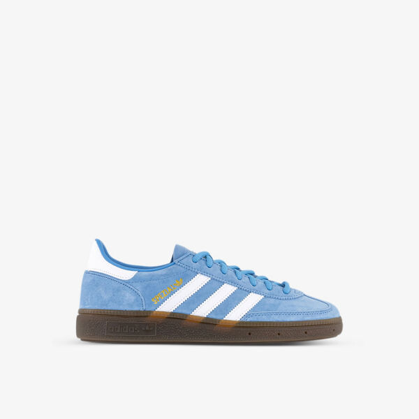 

Замшевые кроссовки Handball Spezial с низким берцем Adidas, белый