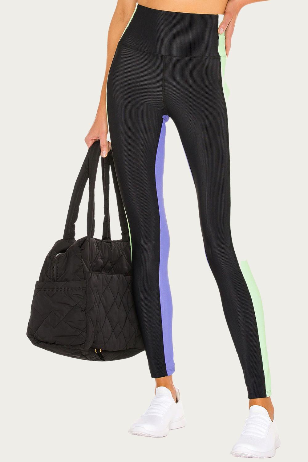 

Леггинсы Colorblock в черном цвете Sherbert Beach Riot