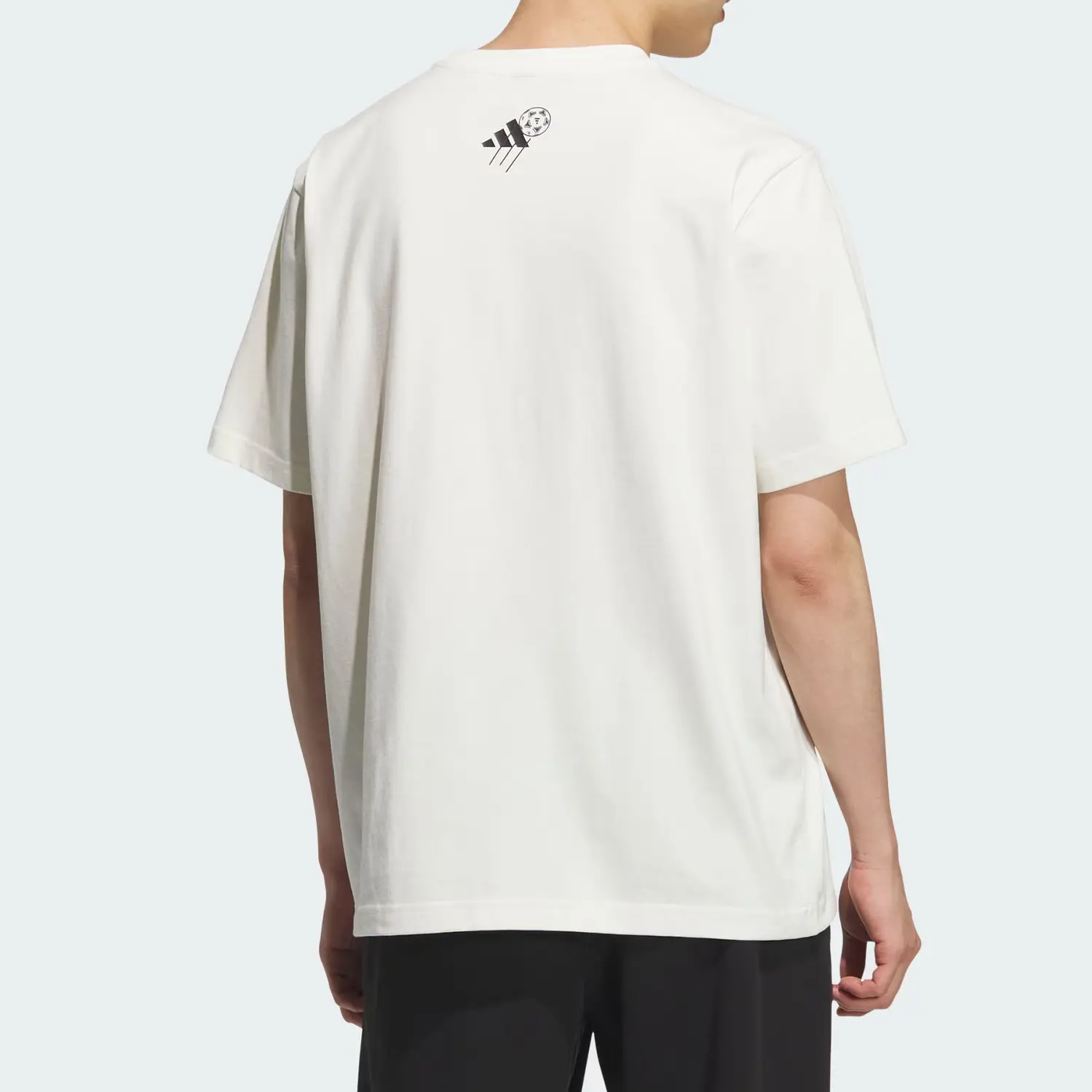 Футболка мужская с принтом SPORTS GRAPHIC Adidas, белый — фото 4