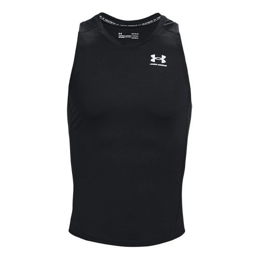 

Спортивный топ Under Armour HeatGear Compression Tank 'Black' 1368352-001, черный