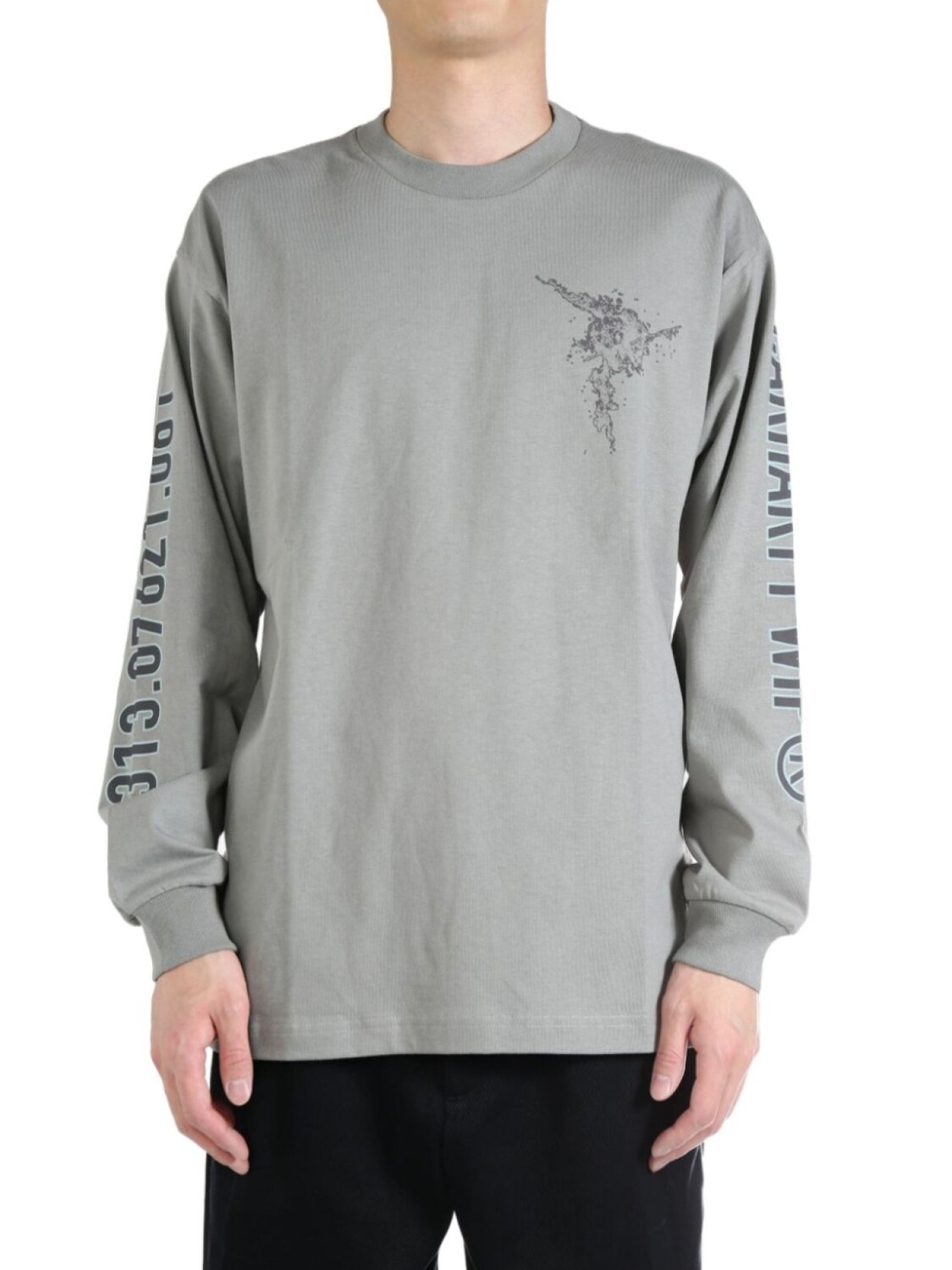 

Футболка Координата Carhartt WIP, серый
