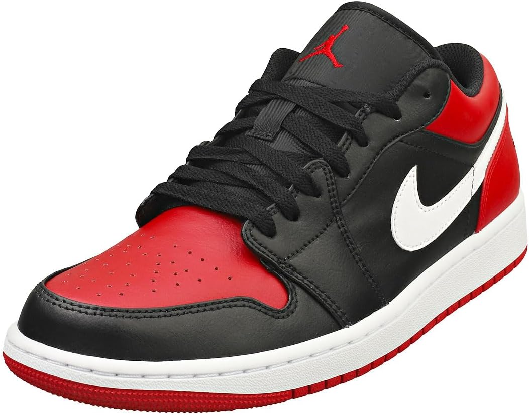 

Мужские кроссовки Nike Air Jordan 1 Low, Black/White/Gym Red