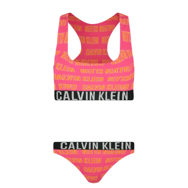 

Купальный костюм Calvin Klein, розовый