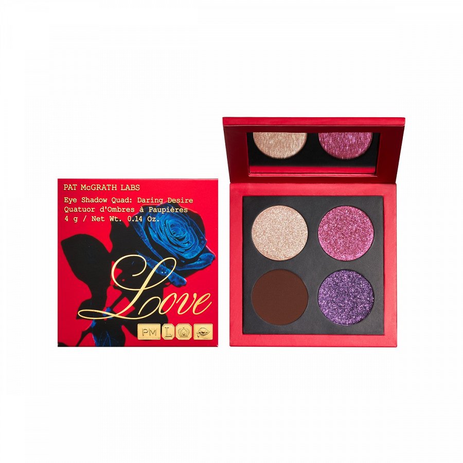 

Палитра теней для век eye shadow quad: daring desire Pat Mcgrath Labs, вес 4 гр.