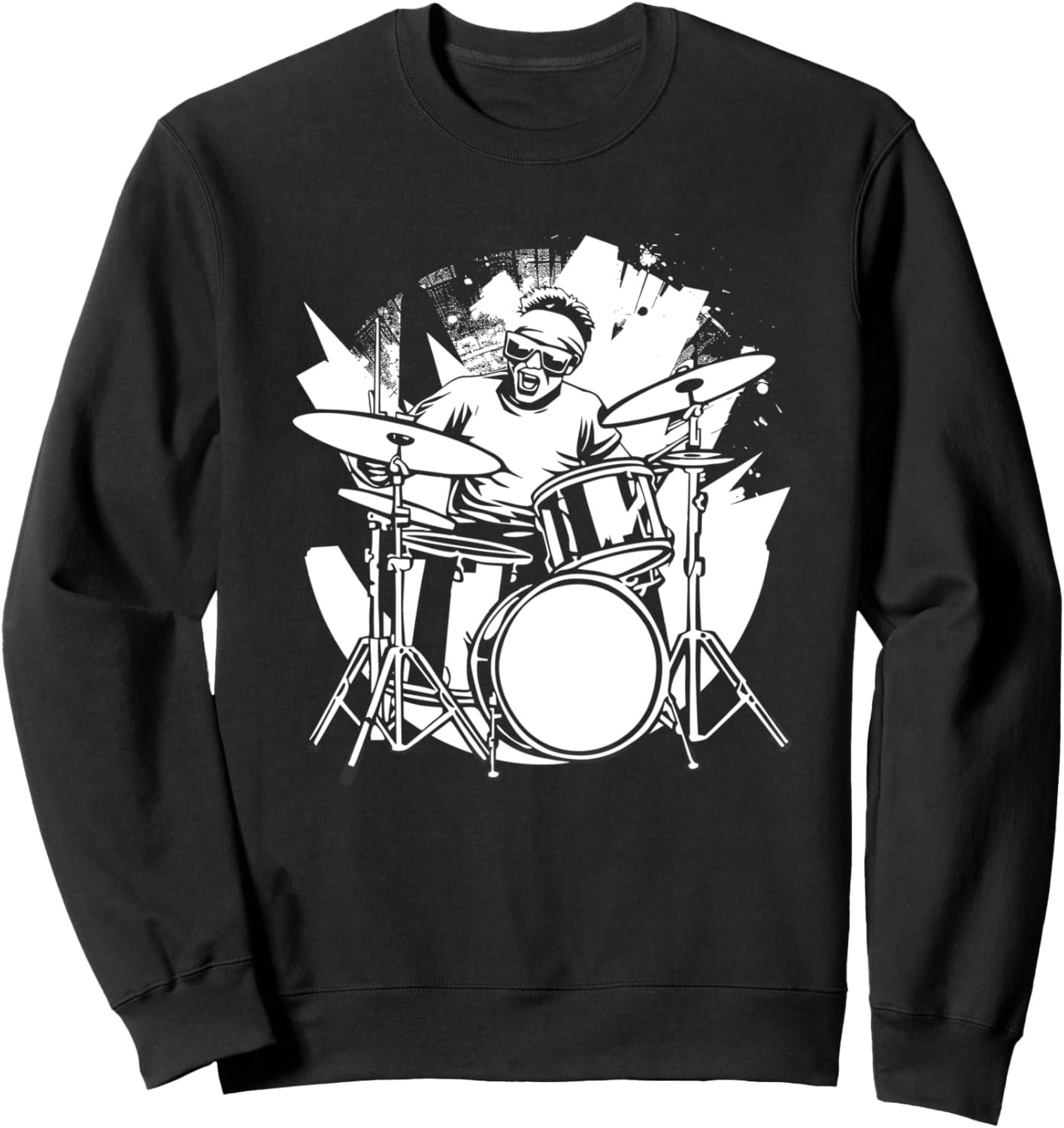 

Толстовка с графическим изображением барабанщика из Trap Set Music Lover Shirts And Gifts, черный