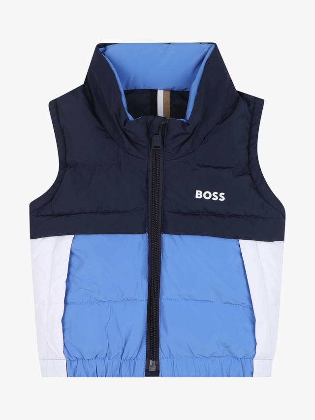 

Детский жилет HUGO BOSS, темно-синий/разноцветный