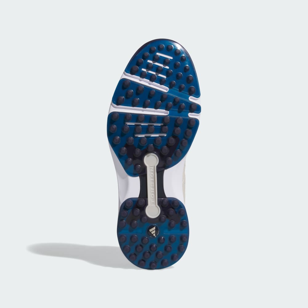 Кроссовки Adidas MC Zoysia Spikeless Golf Shoes, цвет Off White/Night Indigo/Alumina — фото 3