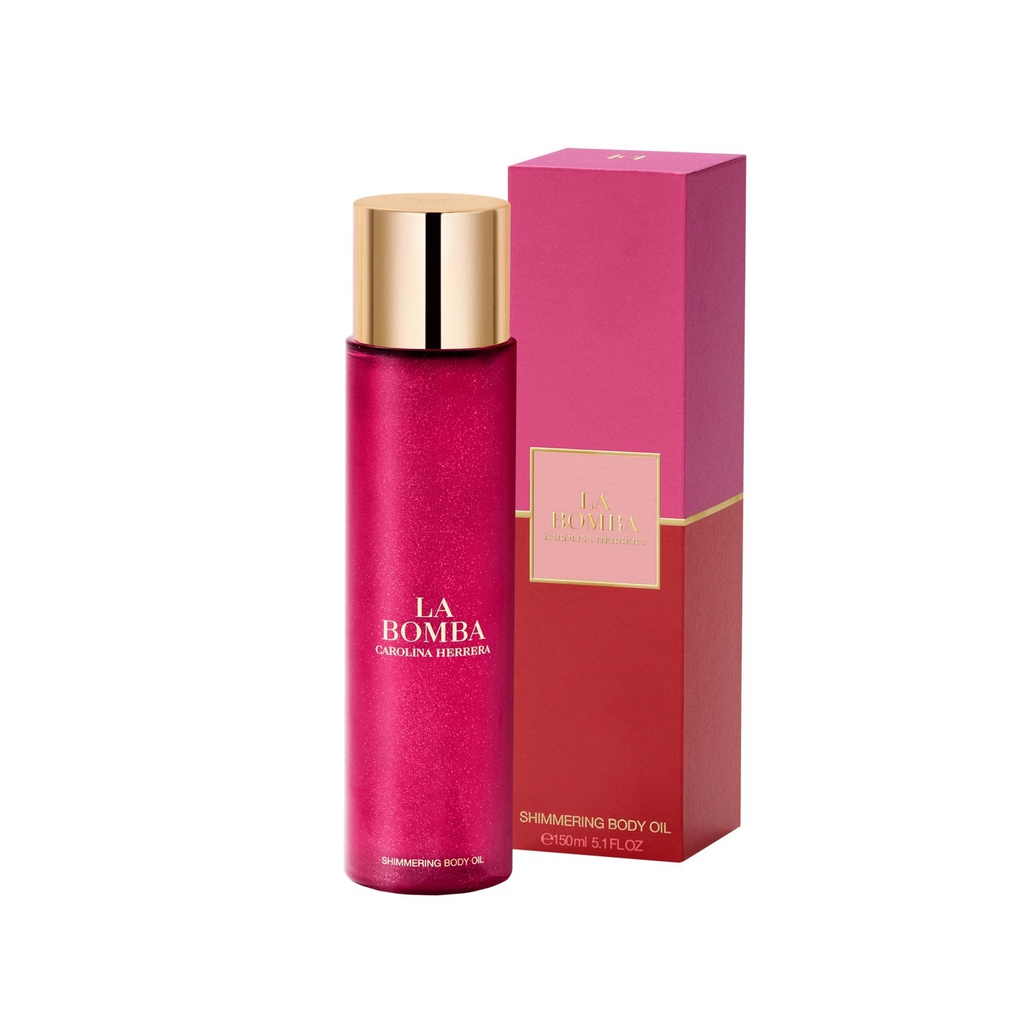 Масло для тела la bomba shimmering body oil Carolina Herrera, объем 150 мл — фото 2