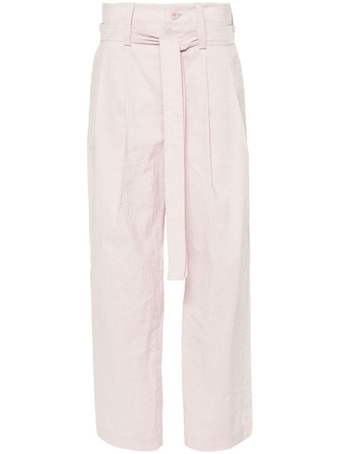 

Issey Miyake брюки Shaped Membrane с завышенной талией, розовый