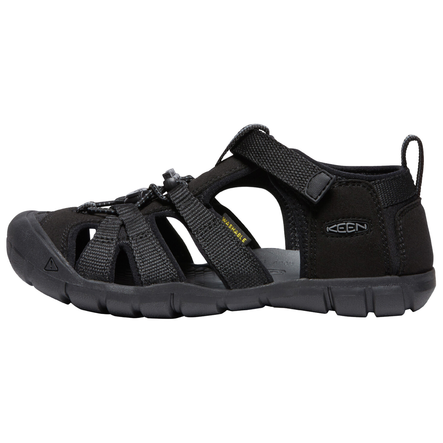 

Сандалии Keen Youth Seacamp II CNX, цвет Black/Grey