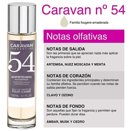 CARAVAN FRAGANCIAS No. 54 Парфюмированная вода-спрей для мужчин 150 мл — фото 2