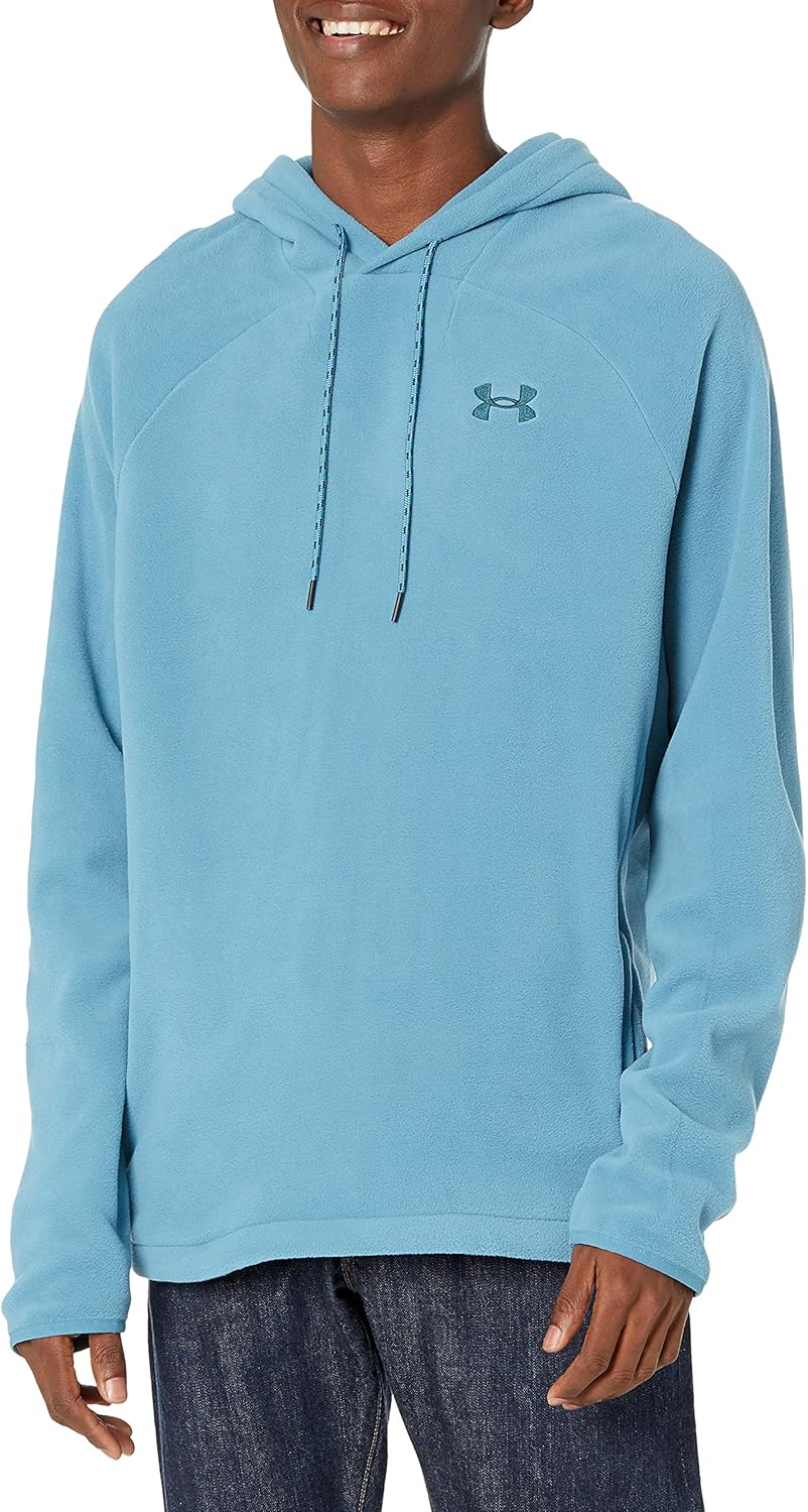 

Толстовка Under Armour мужская Polartec Forge с капюшоном и молнией, Blue Flannel (597)/Blue Note