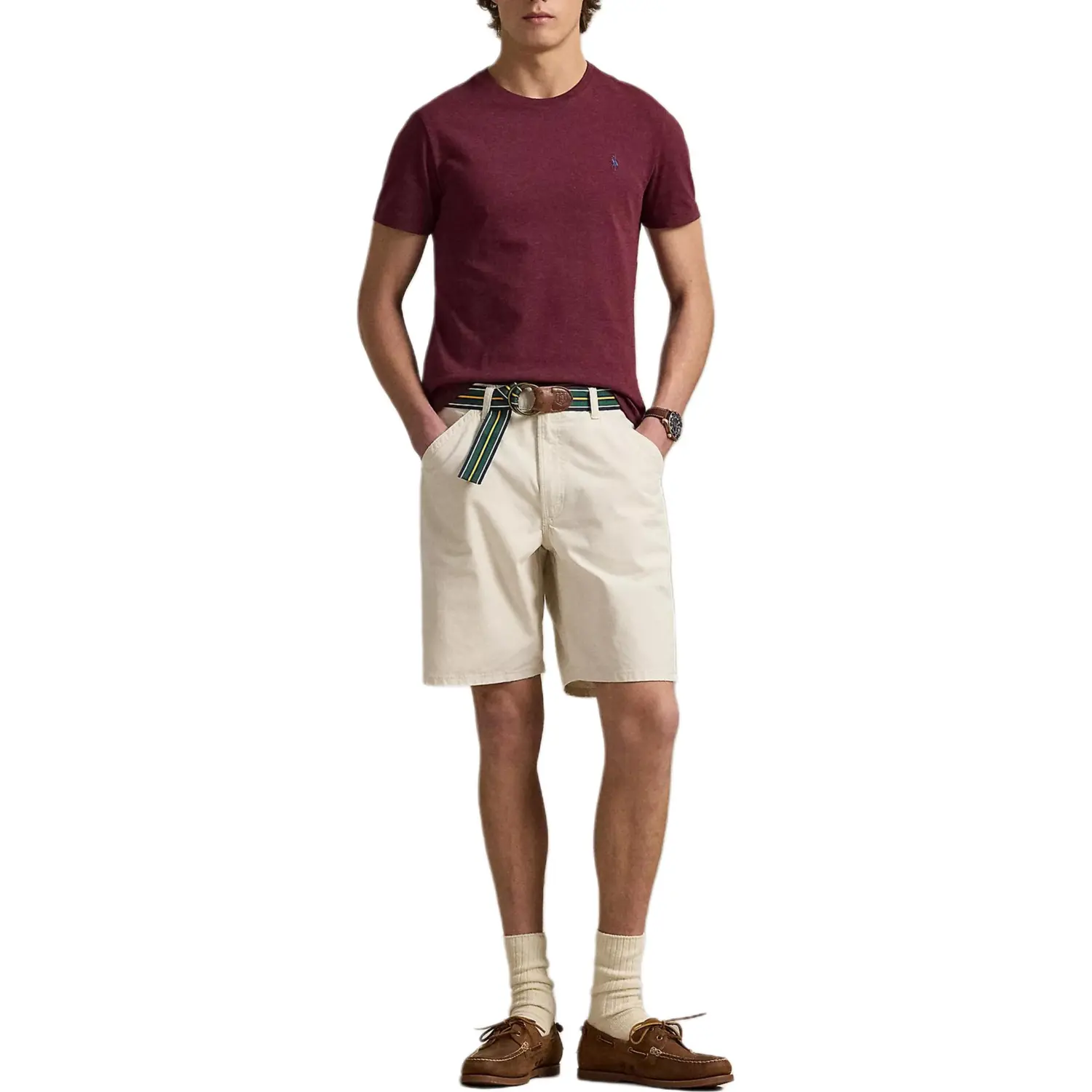 

Футболка Polo Ralph Lauren Polo Pony, темно-красный