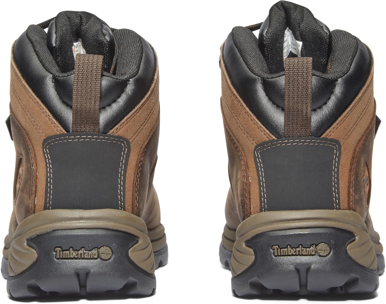 Timberland PRO мужские рабочие ботинки Flume со стальным защитным носком, водонепроницаемые, для промышленности, Brown-2024 New — фото 3