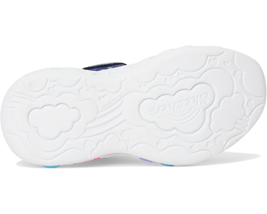 Кроссовки SKECHERS KIDS Eternal Heart Lights 302696L, цвет Navy/Multi — фото 3