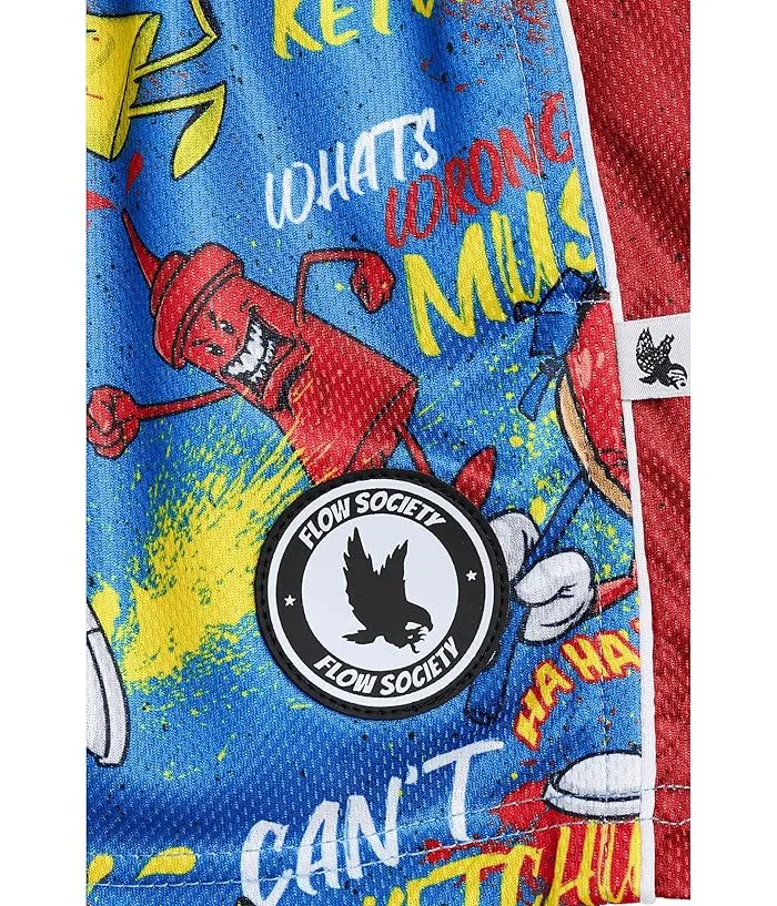 Шорты Flow Attack Hot Dawg FLOW SOCIETY, Blue — фото 3