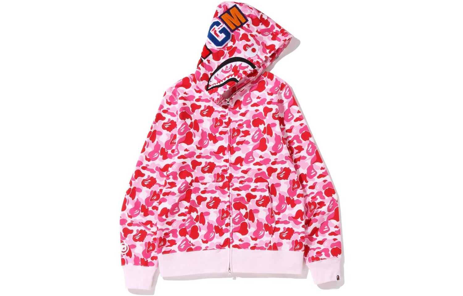 A BATHING APE BAPE ABC Shark Толстовка на молнии на молнии, синяя, Синий — фото 3