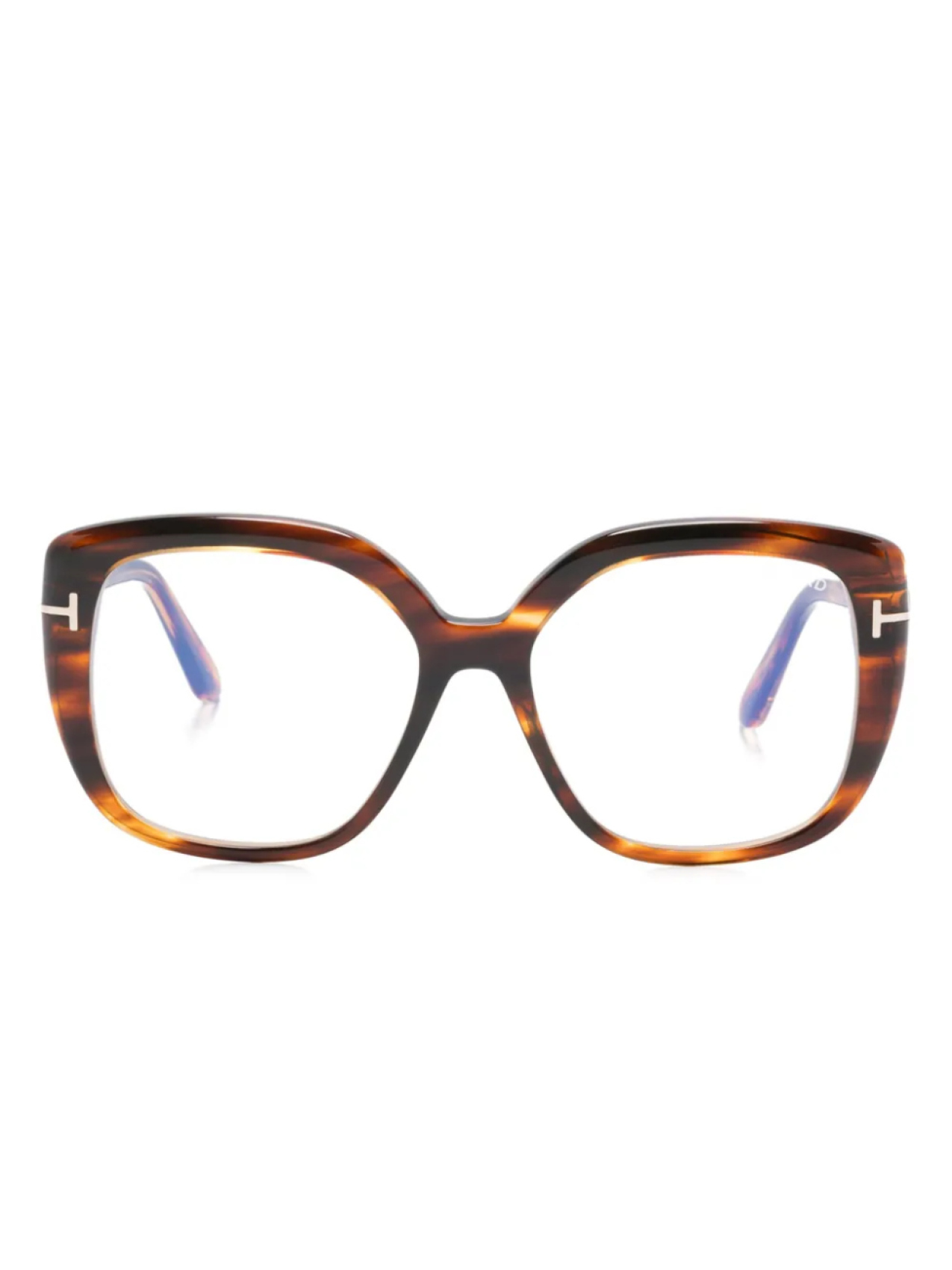 

Очки TOM FORD Eyewear в квадратной оправе, коричневый