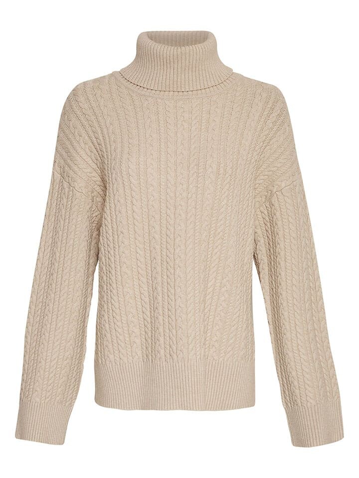 

Пуловер MOSS COPENHAGEN Rollkragenpullover Amari, бежевый
