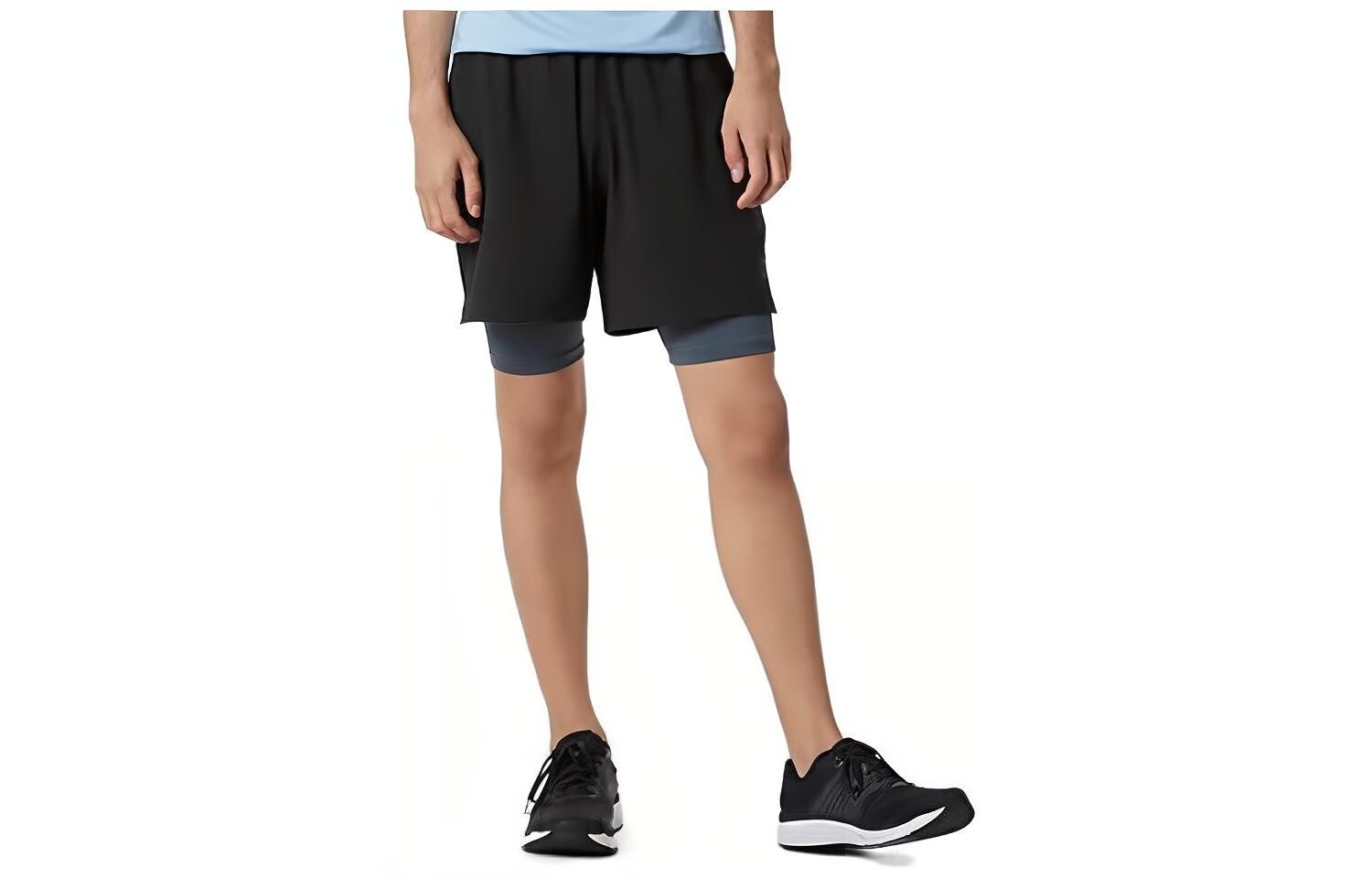 

Повседневные шорты мужские черные New Balance, черный