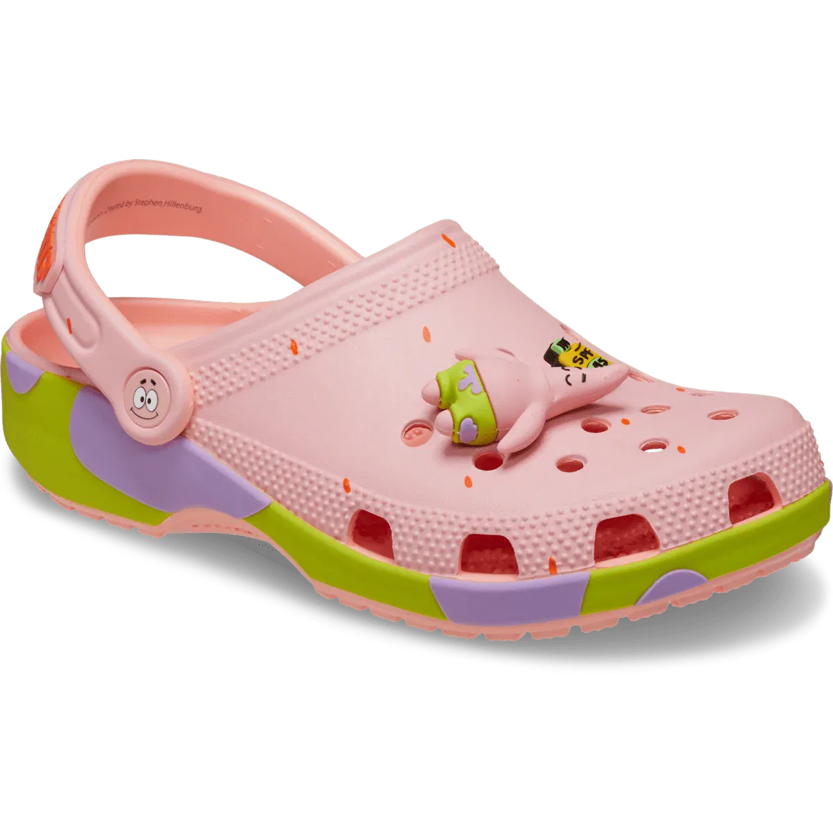 Классические сабо Губки Боба и Патрика Crocs, Melon — фото 3