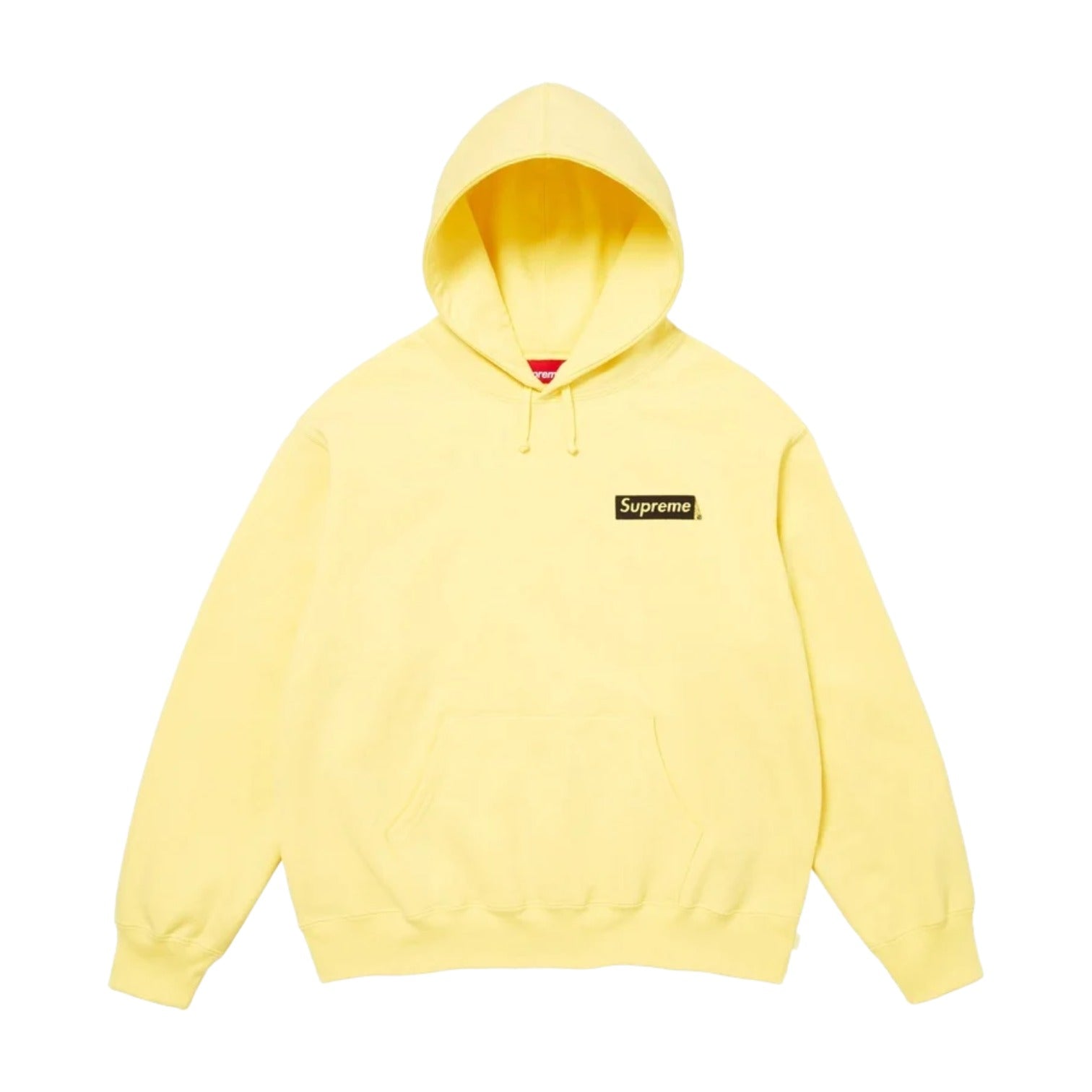 Толстовка Supreme FW25 President с капюшоном, светло-желтая — фото 2
