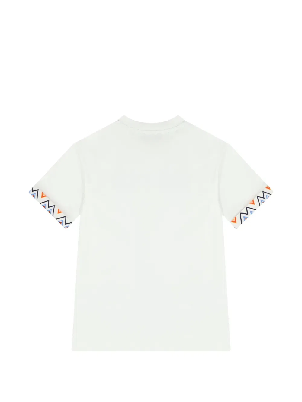 Футболка с узором и логотипом Missoni Kids, белый — фото 2