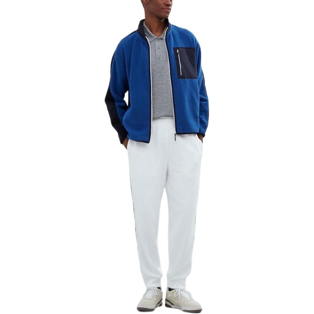 Куртка UNIQLO Fleece Full-Zip Unisex, 69 темно-синий — фото 2