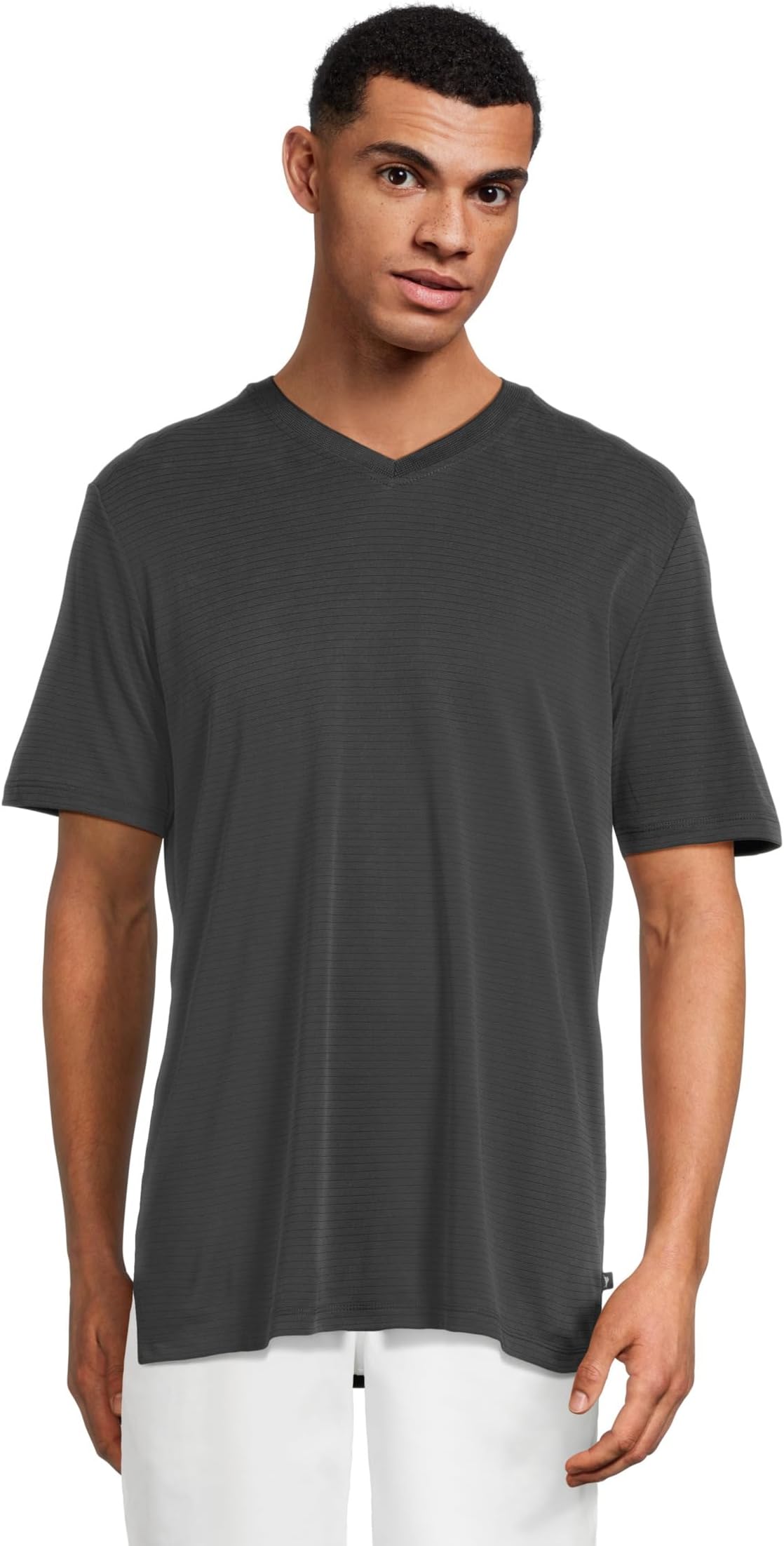 

Мужская кофта Bay Stripe с V-образным вырезом Tommy Bahama, Coal