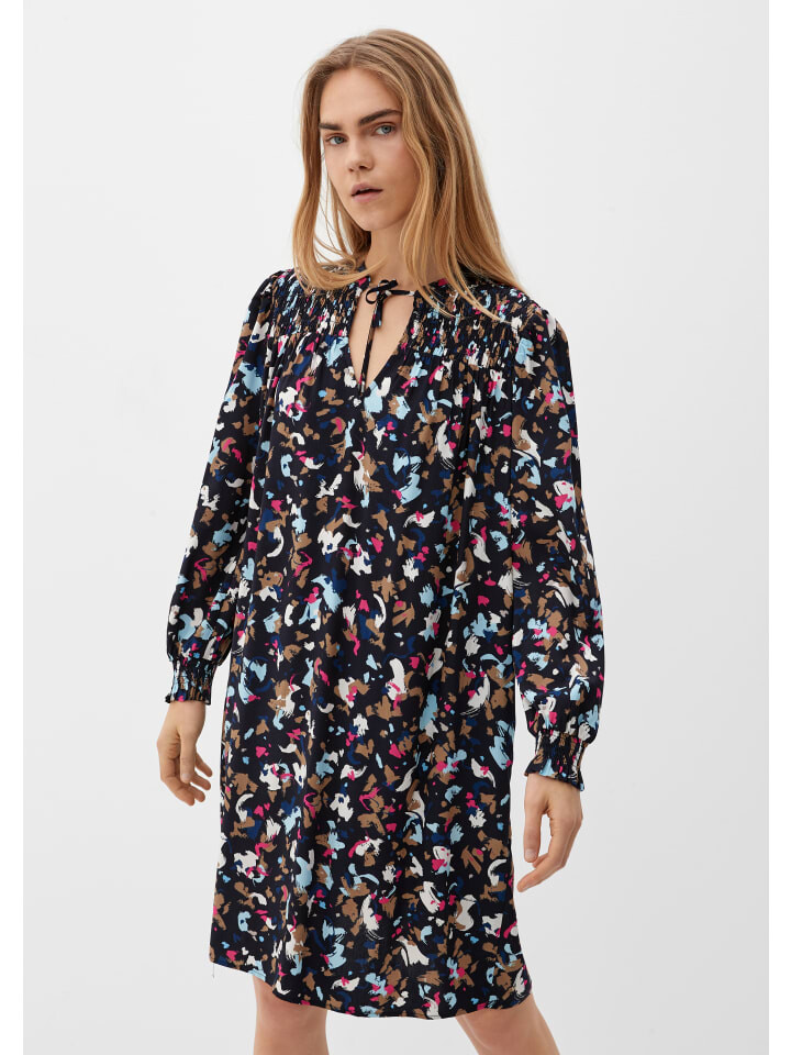 

Короткое платье s.Oliver Kleid kurz, цвет Blau-mehrfarbig