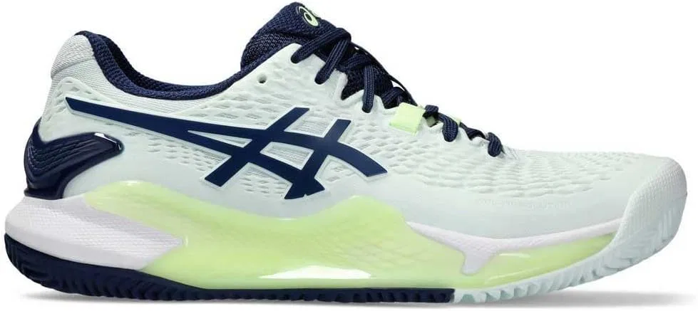 Кроссовки теннисные ASICS Gel-Resolution 9 Clay, Pale Mint Blue Expanse