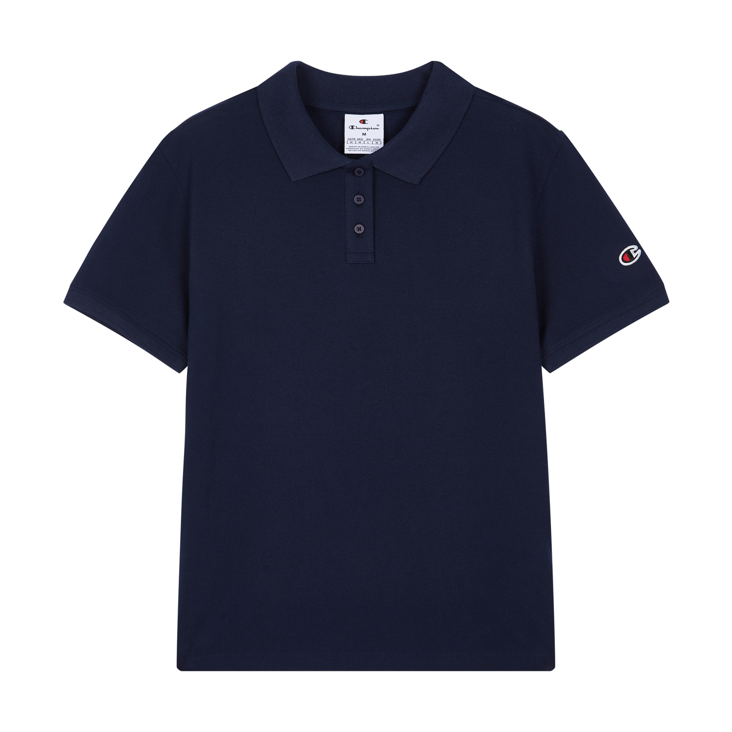 

Футболка-поло SS25 Europe Version женская Champion, темно-синий