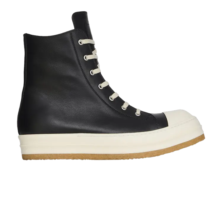 

Кроссовки Rick Owens Rick Owens Concordians Creep Sneaker 'Black Milk', черный
